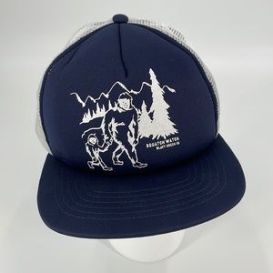 Toddland Squatch Watch Blue & White Baseball Trucker Hat Adult Adjustable